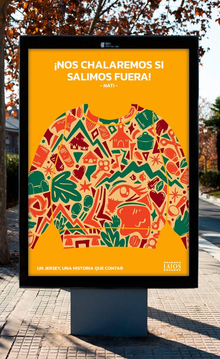 Campaña ilustrada fue creada para mostrar los valores e historias detrás de cada uno de los Jerseys IAIOS. Publicidad Creativa, Ilustración