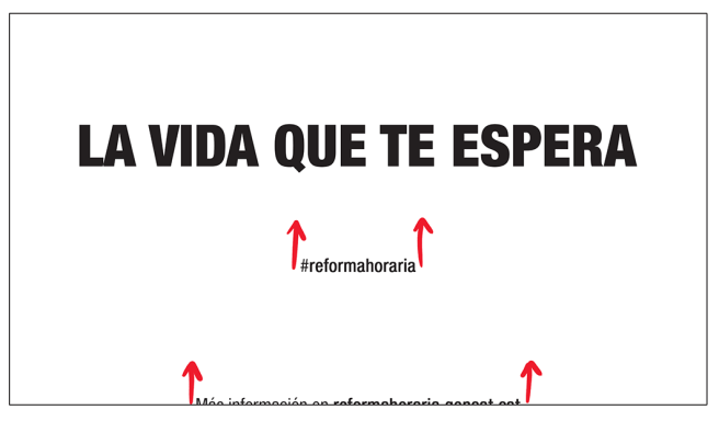 Texto en negrita que dice "LA VIDA QUE TE ESPERA" y "Indefinidamente" abajo.